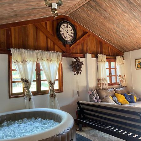 Cabana Com Jacuzzi Em Guararema Dış mekan fotoğraf