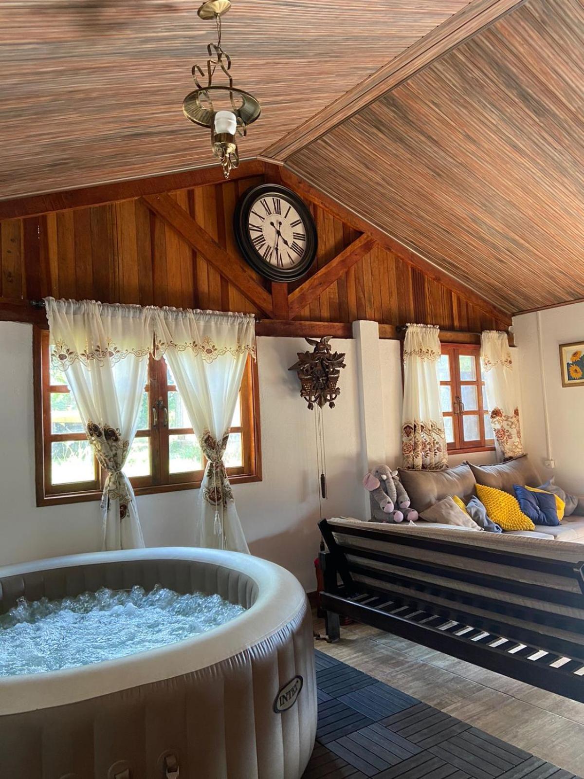 Cabana Com Jacuzzi Em Guararema Dış mekan fotoğraf