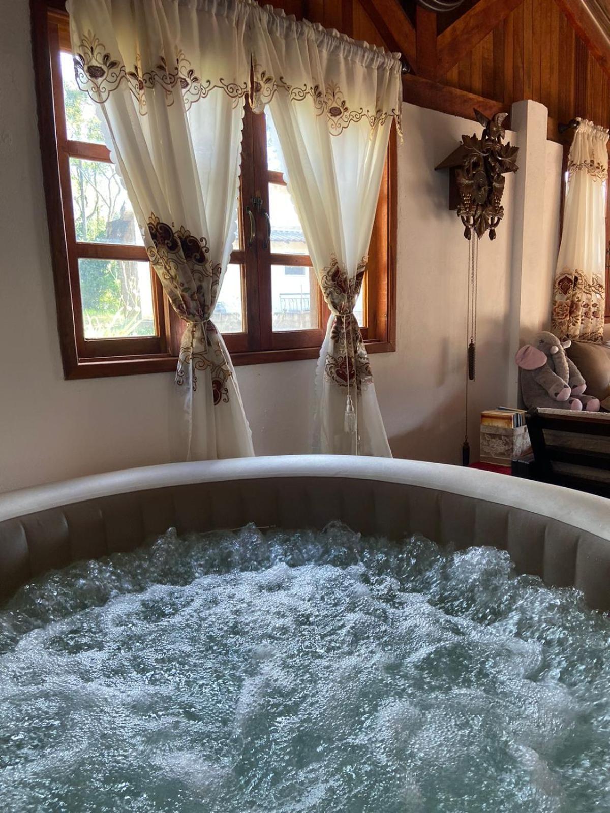 Cabana Com Jacuzzi Em Guararema Dış mekan fotoğraf